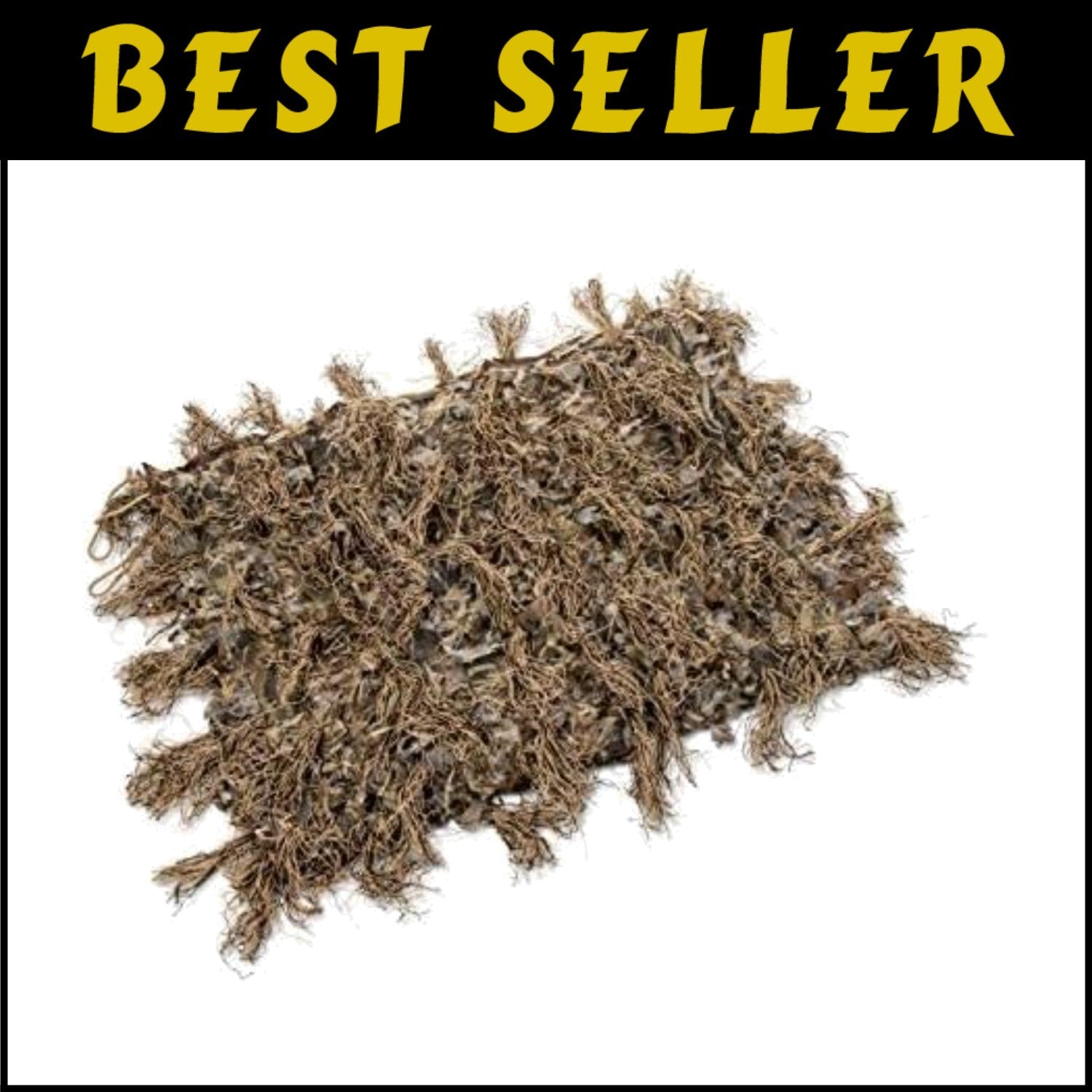 Durable 12ftx9ft Camo Netting - Ultimate 3D Camouflage for Outdoor Adventures