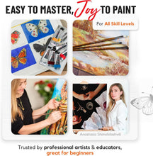 Load image into Gallery viewer, Artistic Excellence - Non-Toxic Oil Paint Set with 8 Rich Colors, 50ml Each