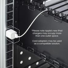 Load image into Gallery viewer, Mobile 30-Bay Charging Cart: Secure &amp; Stylish Classroom Charging Station