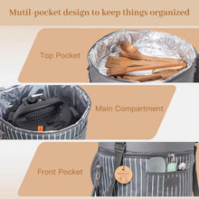 Load image into Gallery viewer, Multi-Compartment Insulated Carrier Bag for 8 Quart Instant Pots - Easy Clean