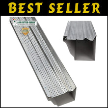 Load image into Gallery viewer, Premium Aluminum Gutter Guard - 6 Inch, Rust Proof, 13 Piece Set Made in USA