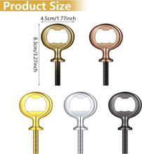 Load image into Gallery viewer, 30-Piece Stainless Steel Bottle Opener Kit - DIY Craft for Events &amp; Gifting