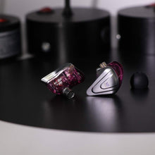 Load image into Gallery viewer, Premium Purple In-Ear 5BA+1DD Hybrid Earphones with Noise Isolation and Comfort