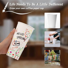 Load image into Gallery viewer, Bulk 1000 Count Disposable 12 oz Paper Cups - Sturdy for Hot &amp; Cold Drinks