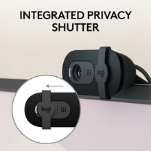 Load image into Gallery viewer, Brio 101 Full HD 1080p Webcam with Mic &amp; Privacy Shutter – Perfect for Meetings