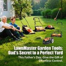 Load image into Gallery viewer, Compact Cordless Lawn Mower with 3-in-1 Function &amp; Folding Handle for Storage