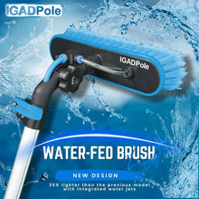 Load image into Gallery viewer, 3-in-1 Professional Cleaning Set with 26ft Pole, Brush, Duster &amp; Squeegee