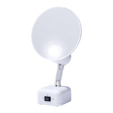 Load image into Gallery viewer, Dove White 15X Supervision Magnifying Mirror with Bright LED for Precise Details
