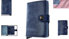 Load image into Gallery viewer, Vintage Black Card Holder for Women - Slim Profile, High-Quality Craftsmanship