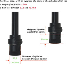 Load image into Gallery viewer, High-Quality 90-Degree Polar Scope Viewer with Eyepiece Adapters and Carry Case