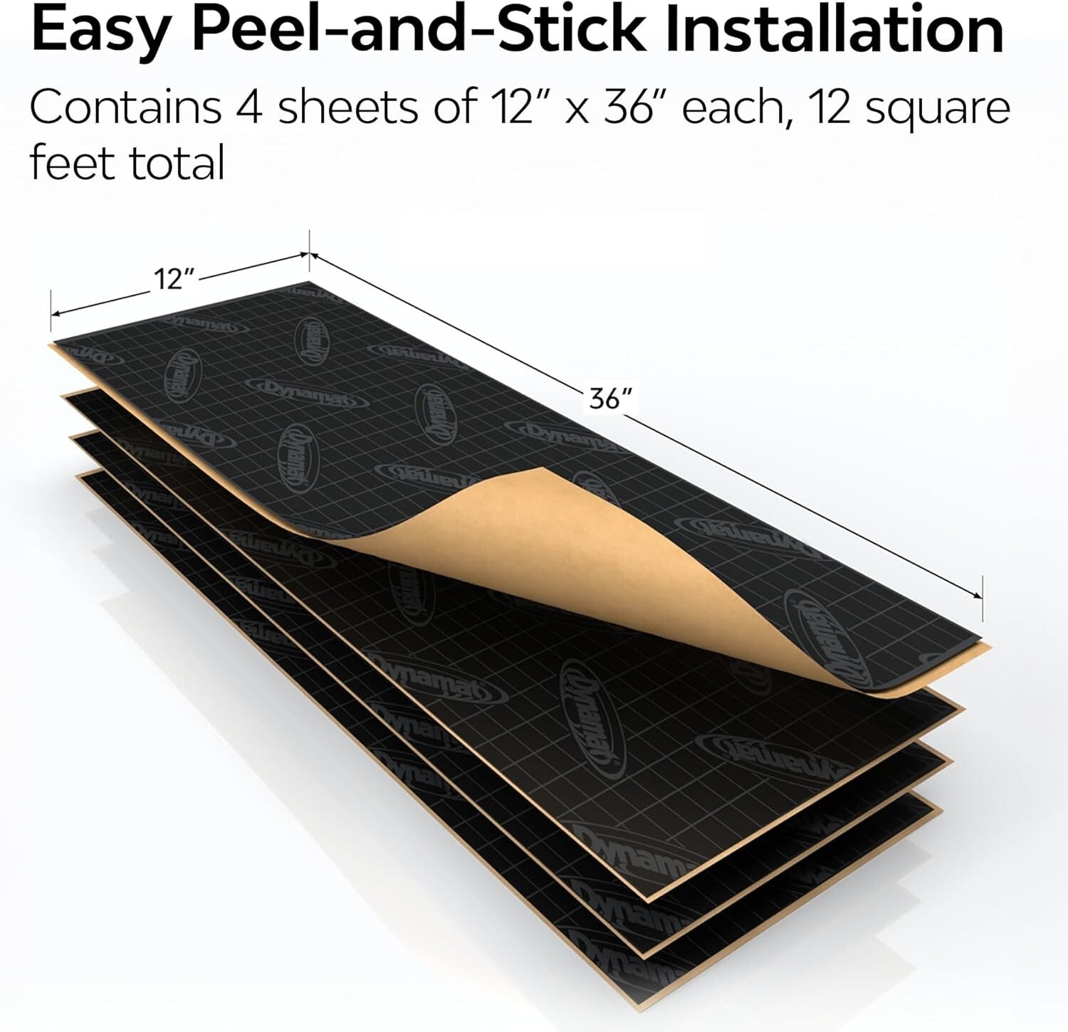 Flexible Butyl Rubber Soundproofing Door Kit - Ideal for Custom Car Builders