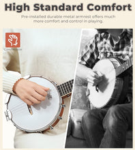 Load image into Gallery viewer, Lightweight 26 Inch Mahogany Mini Banjo - Perfect for Music Lovers on the Go
