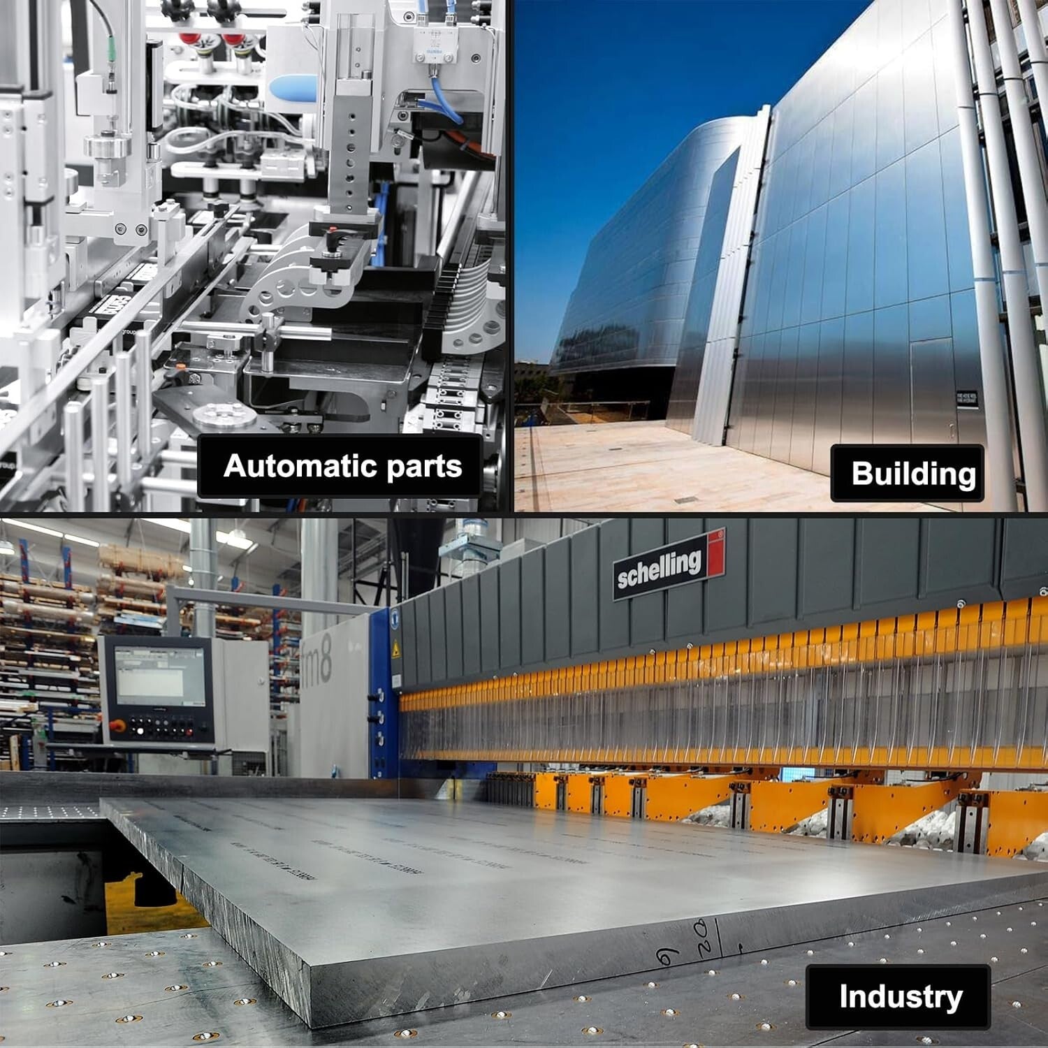 Durable 6061 T651 Aluminum Plate 15 x 15 x 1/4 Inch - Versatile for All Projects