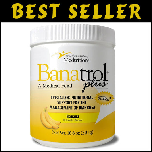 Clinically Proven Banatrol Plus Anti-Diarrheal for IBS and Gut Health - 10.6 oz