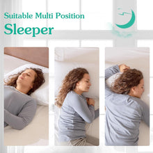 Load image into Gallery viewer, Breathable and Soft Queen Bed Pillows - 60% Goose Feather Fill, Medium Support