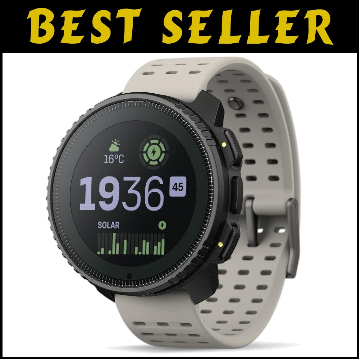 Vertical Solar GPS Adventure Watch - Premium 1.4-inch Touchscreen, 95+ Sport ...