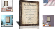 Load image into Gallery viewer, Meaningful 10 Commandments Christian Wall Art - Perfect Gift for Any Occasion