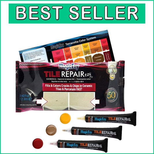 Acrylic Tile Repair Kit: Mix & Match Colors for Ceramic and Stone Restoration