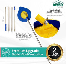 Load image into Gallery viewer, Premium 5-Minute CleanWalls Mop: Telescoping Duster for Efficient Home Cleaning