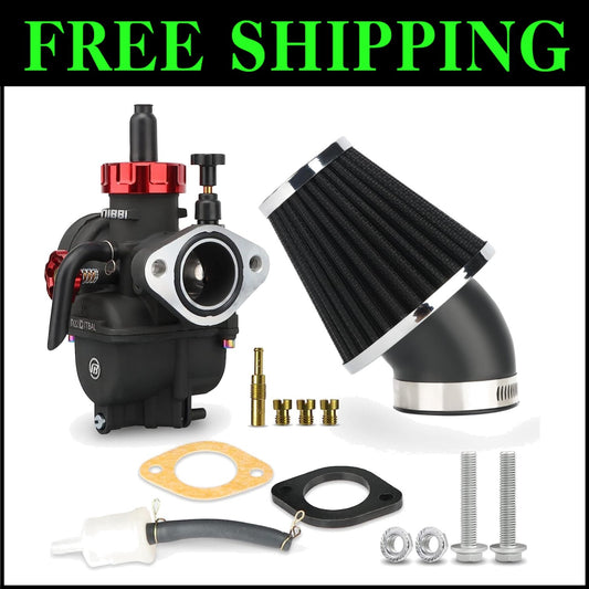 19mm PE Carburetor Kit - Upgrade Your Dirt Bike with Anodized Performance