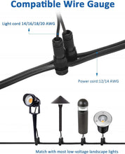 Load image into Gallery viewer, High Efficiency RGBW Landscape Lighting - Waterproof 10 Pack Spotlight Control