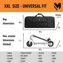 Load image into Gallery viewer, Universal Electric Scooter Carrying Bag - Heavy-Duty Nylon 1680D for Commuters