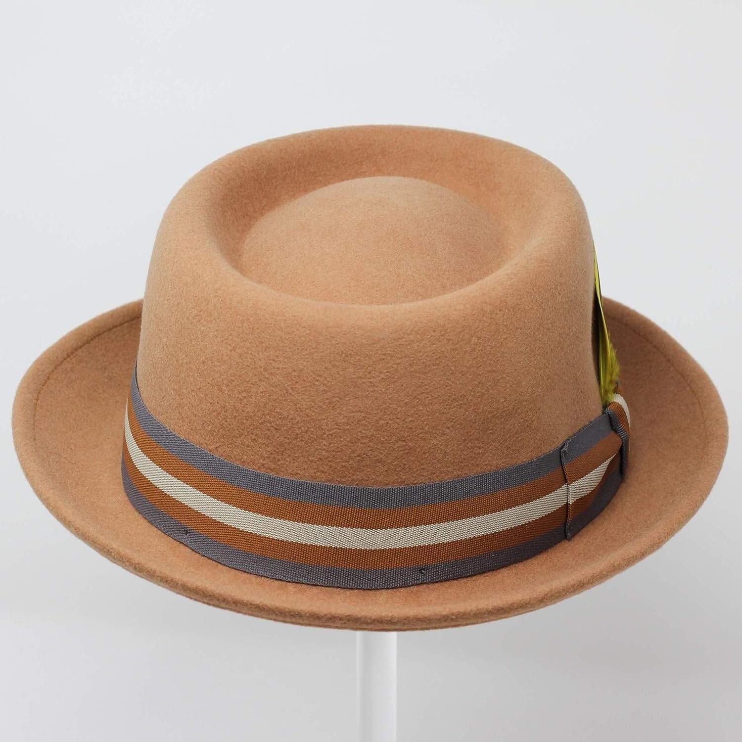 Crushable Water-Resistant Pork Pie Hat for Stylish Travel and All-Weather Wear