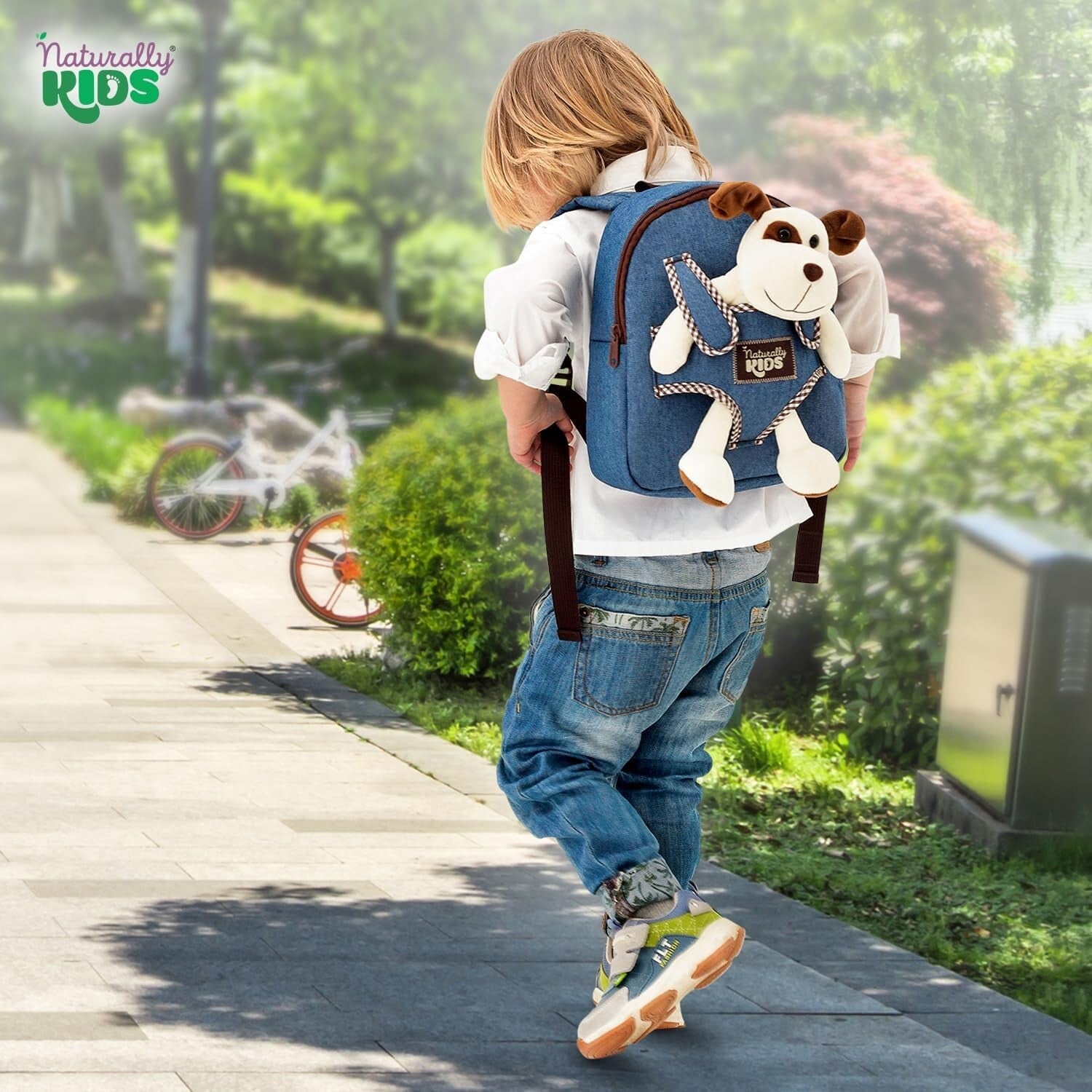 Adorable Toddler Dog Backpack with Padded Straps – Ideal for Young Explorers