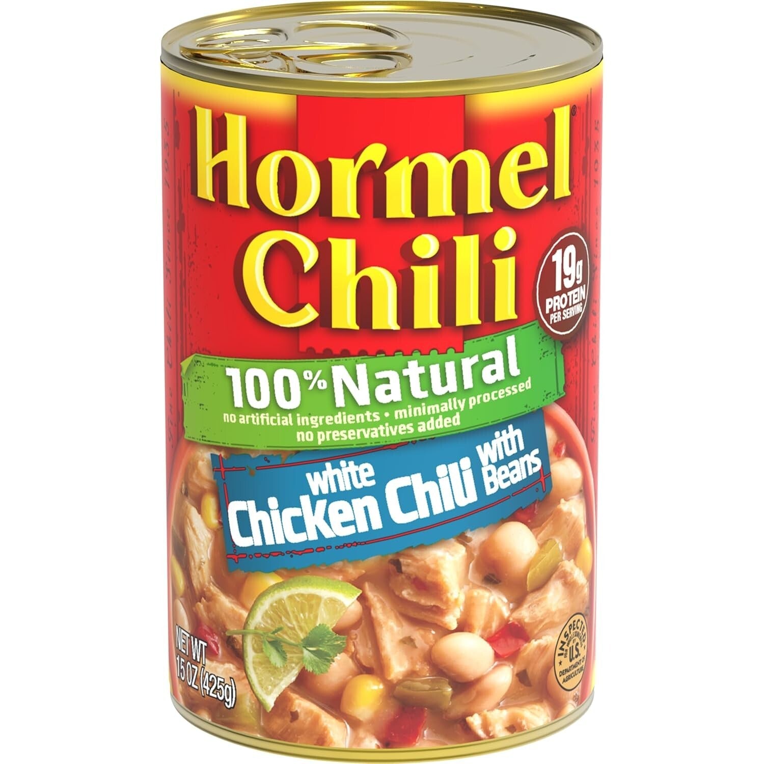 Versatile Natural White Chicken Chili - Ideal for Dips and Sliders, Pack of 12