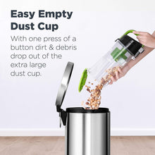 Load image into Gallery viewer, Stylish Green Compact Vacuum Cleaner - Lightweight &amp; Efficient for Modern Homes