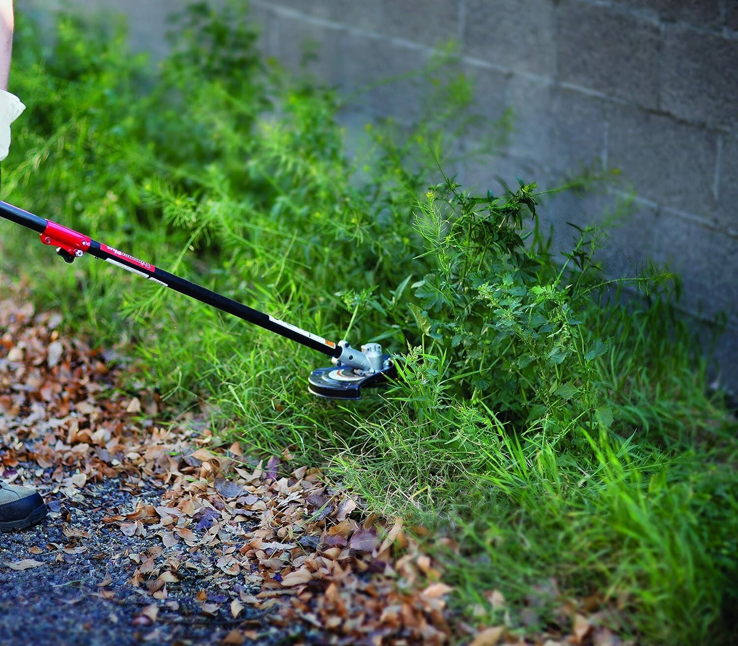 4-Tip Steel Blade Brush Cutter Attachment for Heavy-Duty Gas Powered Trimmers