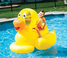 Load image into Gallery viewer, Extra Large Original Giant Inflatable Lucky Ducky Pool Float for Summer Fun