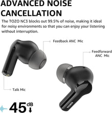 Load image into Gallery viewer, Hybrid ANC Earbuds with 55H Playtime &amp; Real-Time Noise Detection - Waterproof