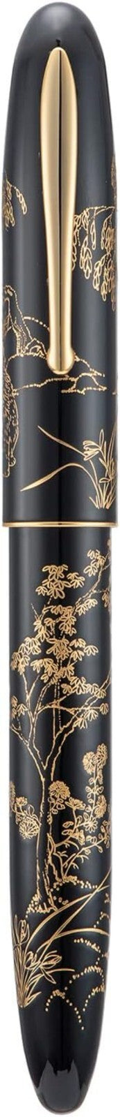 Artisan N23 Black Fountain Pen with Elegant Rabbit Totem - Quality Writing Tool