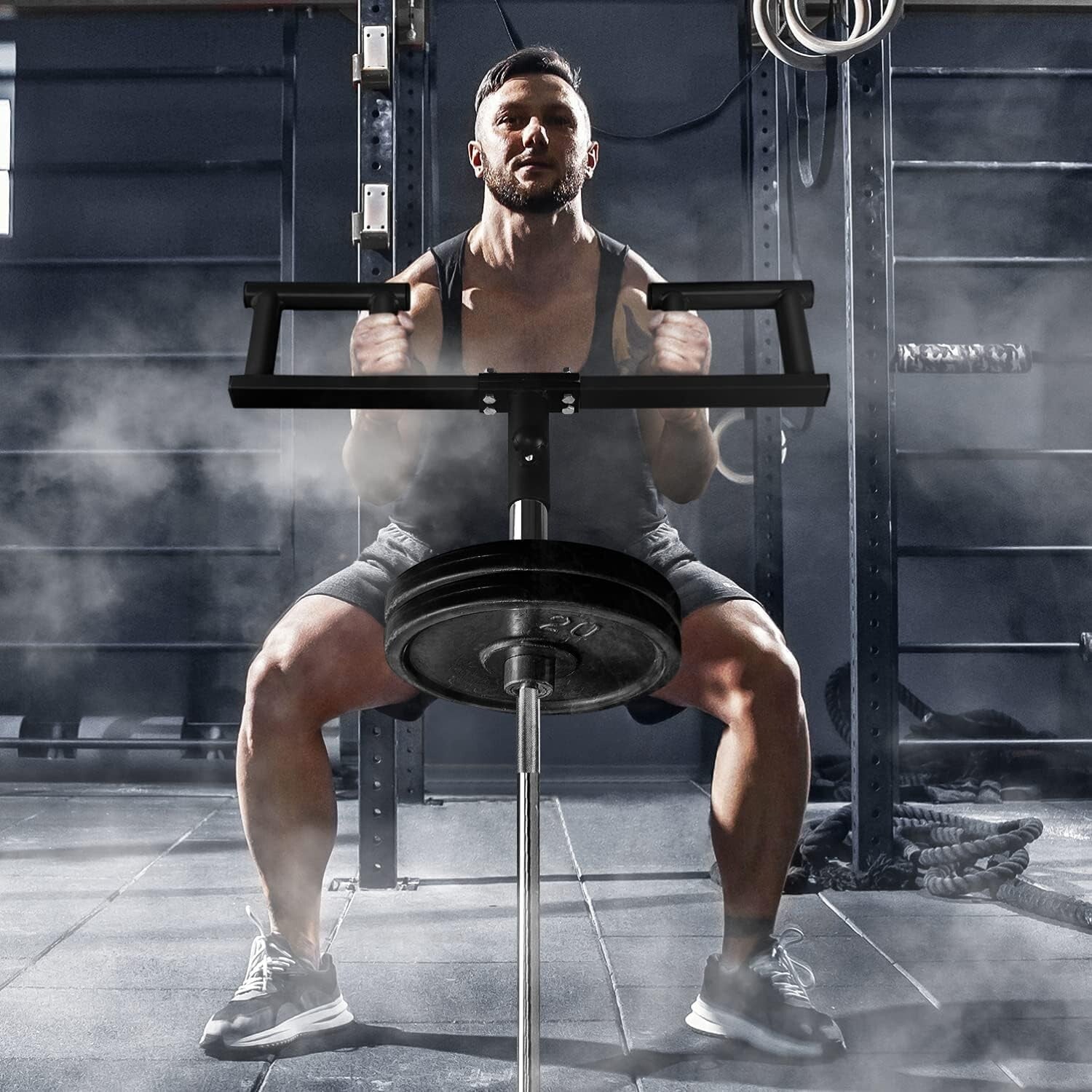 Compact & Durable Landmine Attachment - Ideal for Weightlifting and Powerlifting