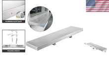 Load image into Gallery viewer, Space-Saving Stainless Steel Serving Shelf – 44 lbs Capacity, Indoor/Outdoor