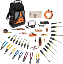 Load image into Gallery viewer, 41-Piece Professional Hand Tools Kit with Backpack &amp; Safety Glasses Included