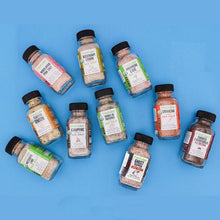 Load image into Gallery viewer, Sampler-Sized Organic Sea Salts - 10 Artisan Blends for Culinary Creativity