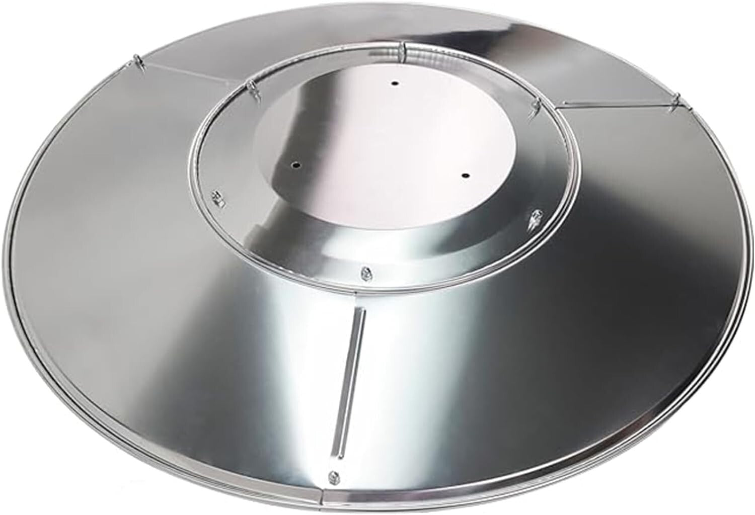 Universal Fit Aluminum Patio Heater Reflector Shield - Easy Installation, 33"