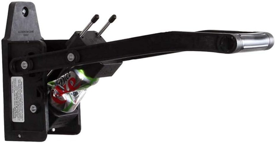 Heavy Duty Wall Mounted Can Crusher with Collection Bin - Easy Recycling System