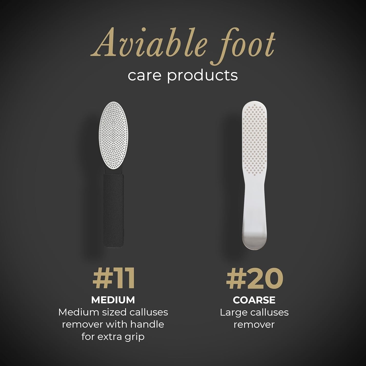 Professional-Grade Diamond Coarse Foot Buffer for Large Calluses & Rough Skin