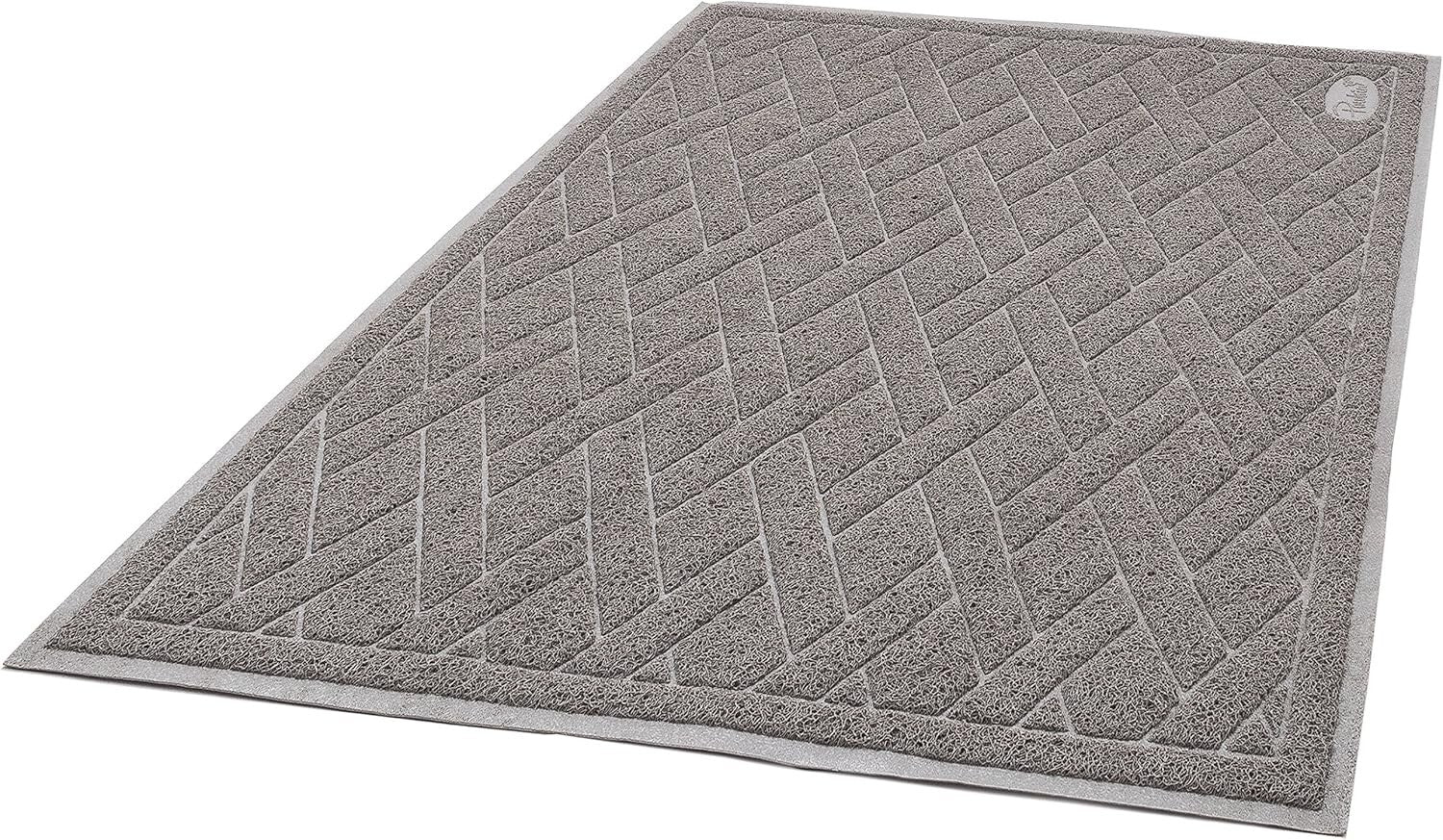 XX-Large Cat Litter Mat - 4x3 Feet, Soft PVC for Clean Floors & Happy Cats