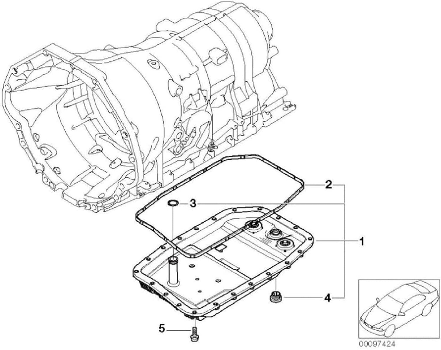 BMW 6HP26 Gasket & Bolts - Trusted Replacement with 12-Month Warranty