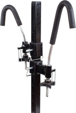 Load image into Gallery viewer, Compact 2-Bike Hitch Mount Platform with Secure Clamp for Easy Transportation