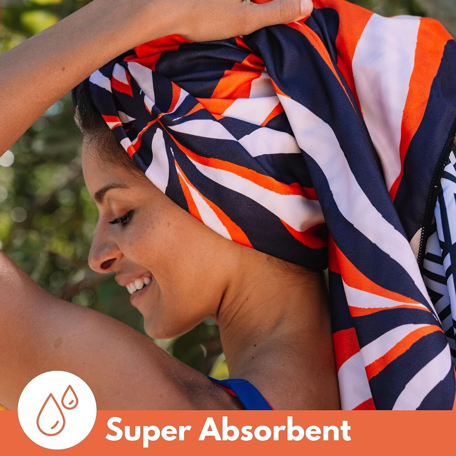 Eco-Friendly Sand-Free Beach Towel - Quick Dry Microfiber for Travel (71x35)