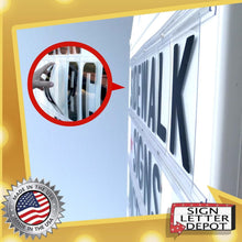 Load image into Gallery viewer, Versatile 4" Sign Letters on 5" Flex Panels - 270+ Assorted Characters Included