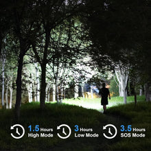 Load image into Gallery viewer, Lightweight Rechargeable 4500 Lumen Spotlight - Waterproof with Versatile Modes