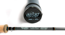 Load image into Gallery viewer, Fast Action Fly Fishing Rod, 9ft, with Extra Tip &amp; Cordura Tube by Moonshine
