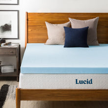 Load image into Gallery viewer, Soft Gel Infused Memory Foam Twin Mattress Topper - 3-Inch Ventilated Comfort