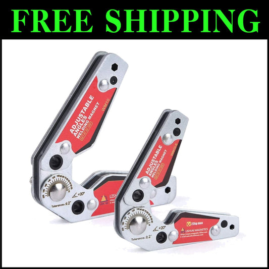 Adjustable Neodymium Welding Magnet 20°-200° | Precision Holder Tool Accessory